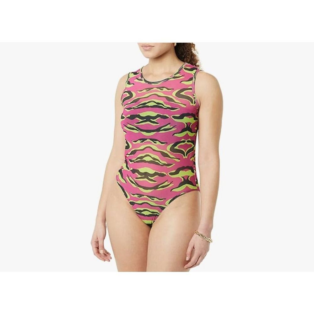 NEW TEREA Women's Astrid Mesh Bodysuit L